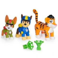 Figurines Paw Patrol Forest Paws Chase avec Trucker et accessoires