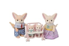 Sylvanian Families Rodina fenků s dvojčaty