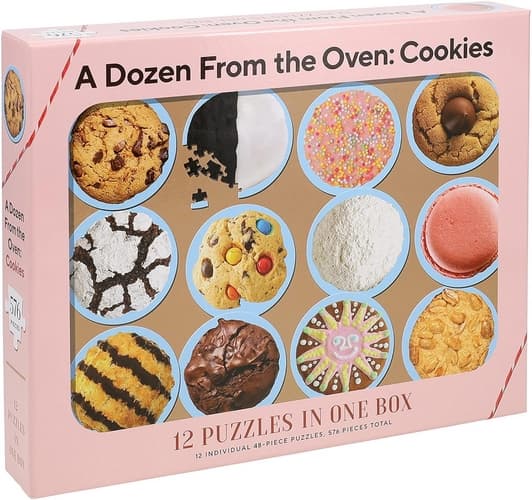 Chronicle Books Oven Biscuits Puzzle 12x48 elementów
