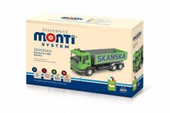 Monti System MS 67,2 Skanska Scania 114 L 1:48 în cutie