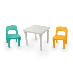 Dolu Set de grădină pentru copii, masă și 2 scaune
