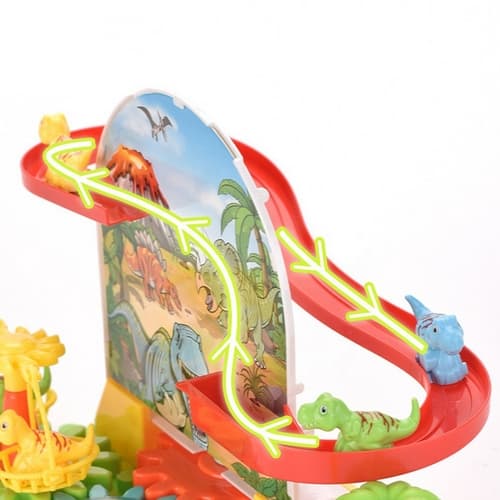 Hrací stoleček s dinosaury