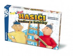 Tűzoltók Tömlők és létrák Pat és Mat társasjáték egy dobozban 34x23x4cm