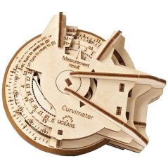 Ugears 3D puzzle mécanique en bois STEM curve meter (descripteur)