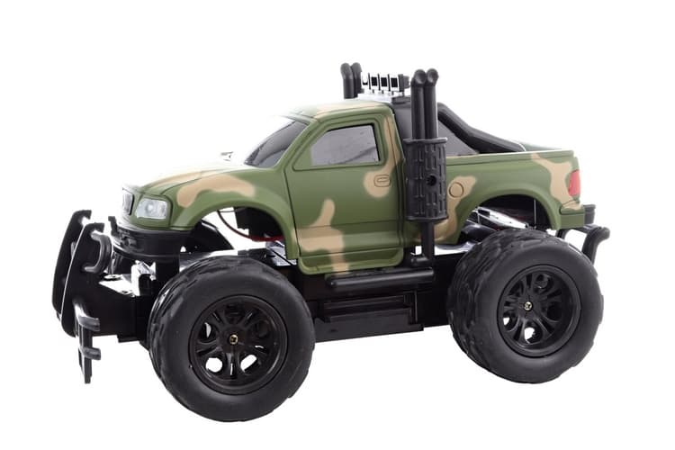 Auto Jeep vojenský RC 1:16