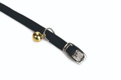Beeztees Obojek pro kočky nylonový černý 6-29cm x 10mm