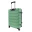 Bavy Cestovní kufr skořepinový 28"  Ribs Light green