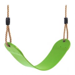 Balançoire pour enfants en plastique flexible vert clair