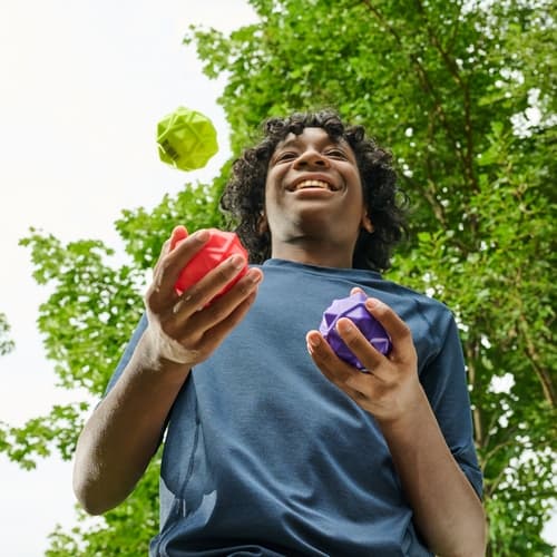 AEROBIE - Sonic Bounce, míček, průměr 66mm, assort