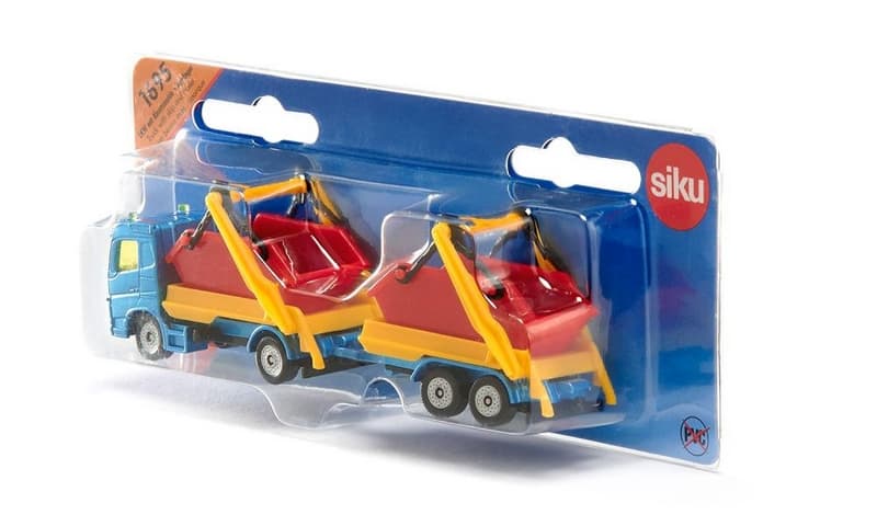 SIKU Blister - ciężarówka z łyżką i holowaniem