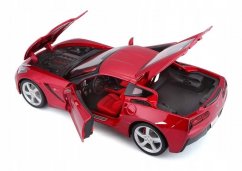 Maitso - 2014 Corvette Stingray, roșu metalizat, 1:18