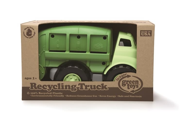 Green Toys Recycling Garbage Truck