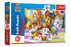 Puzzle Tlapková patrola vždy včas/Paw Patrol 30 dílků