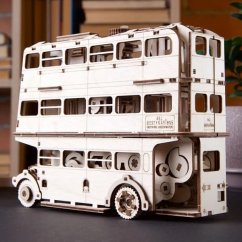 Drewniane puzzle mechaniczne Ugears 3D Harry Potter Knight Bus