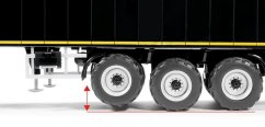 Wiking - remorcă de camion Krampe negru