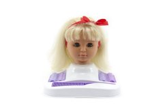 Tête de peigne blonde Hamiro avec accessoires