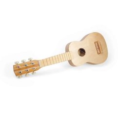 Bigjigs Toys Drevená gitara prírodná