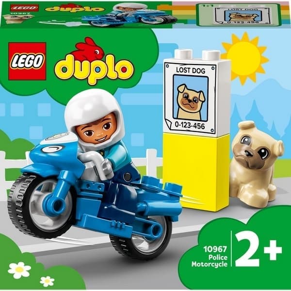 LEGO® DUPLO® 10967 Motocicletă de poliție