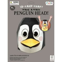 Fiesta Crafts Kit creativ Mască 3D Pinguin