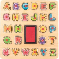 Woodyho známky/Puzzle ABC