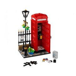 LEGO Ideas 21347 Cabină telefonică roșie din Londra