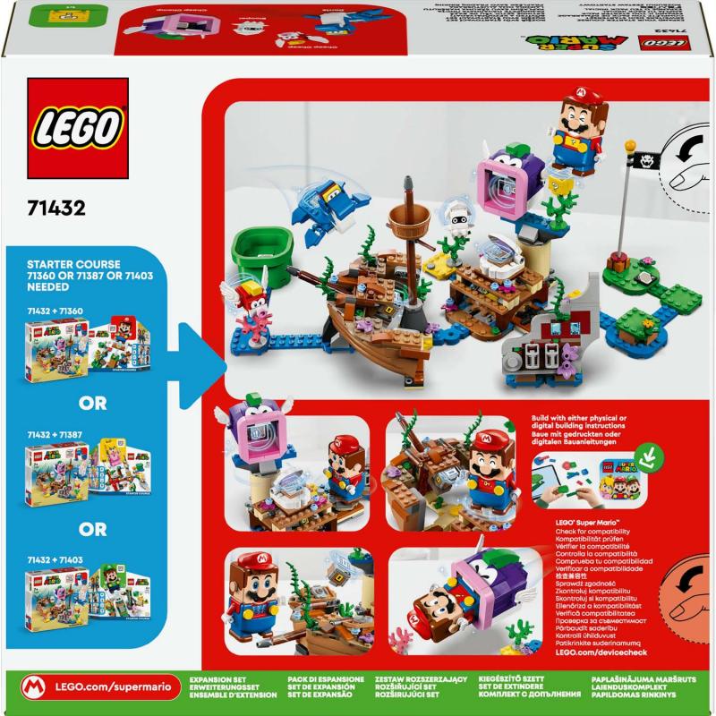 LEGO® Super Mario (71432) Dorrie és a hajótörés kalandja - bővítő készlet
