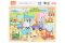 Dřevěné puzzle 48 dílků - stavební stroje