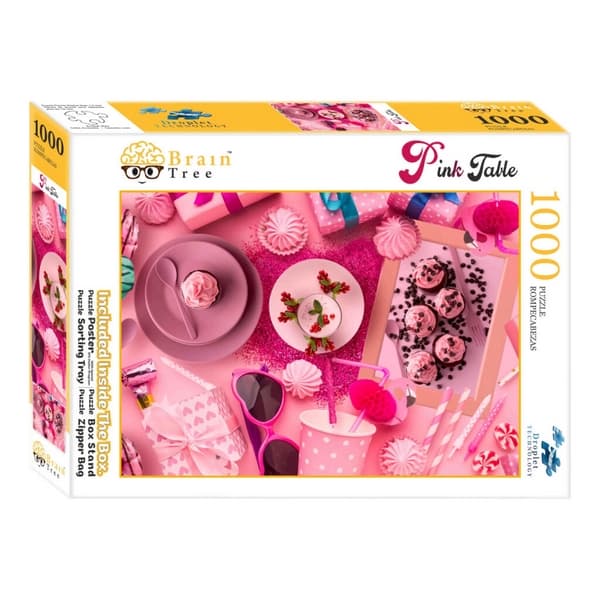 Casse-tête Brain Tree Puzzle Pink set 1000 pièces