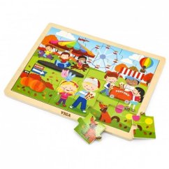 Puzzle en bois 24 pièces - automne