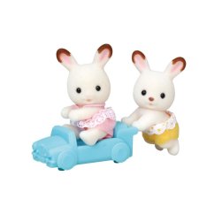 Sylvanian Families Gemeni iepurași de ciocolată