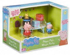 TM Toys PEPPA PIG - sada kúzelníka + 2 figúrky