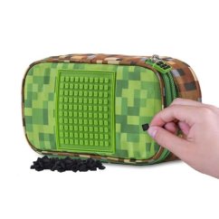 PIXIE CREW penar pentru elevi verde-maro panou mic