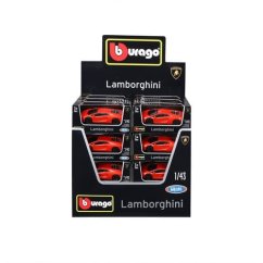 Bburago - Mașini de pompieri de stradă, Lamborghini, display 24pcs, 1:43