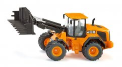 SIKU Farmer 3663 - JCB 435S traktor rakodóval 1:32