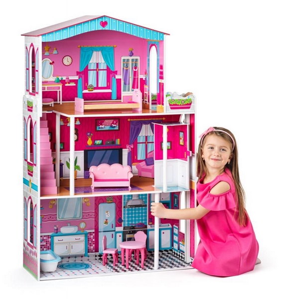 Barevný domeček Mirabella s výtahem