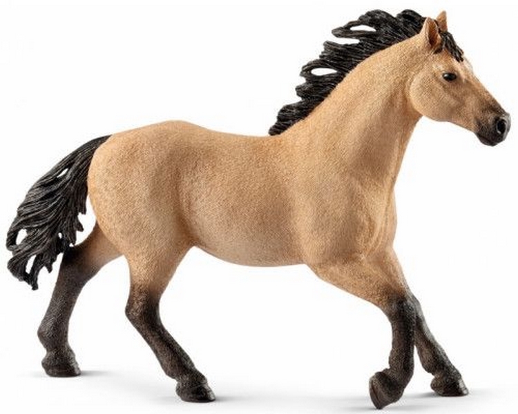 Schleich 13853 Kůň plemene Quarter Hengst hřebec