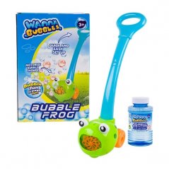 Stroj na bubliny - ťahanie žaby