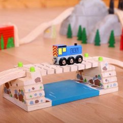 Bigjigs Rail Pont tournant sur la rivière