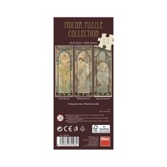 Alfons Mucha – Przebudzenie poranka, puzzle panoramiczne 75 elementów