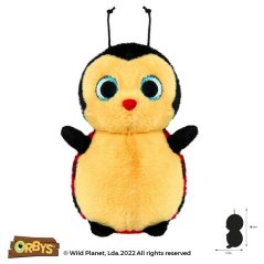 Orbys - Peluche coccinelle