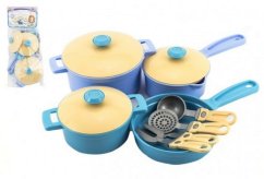 Jeu de casseroles avec accessoires 11pcs dans un sac