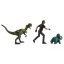 Jurassic World Ian Malcolm avec dinosaures et accessoires