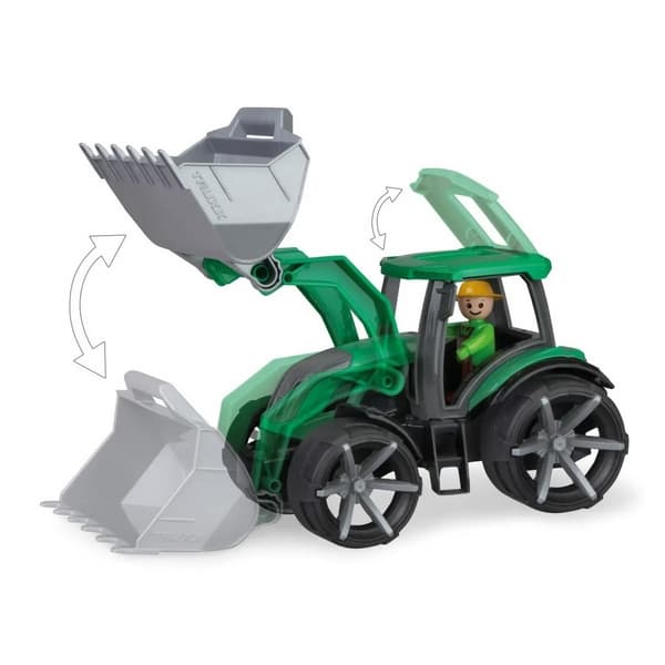 Auto Truxx 2 traktor se lžící plast 32cm s figurkou 24m+