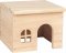 Flamingo Drewniany domek dla gryzoni MODY 15x14x11,5 cm