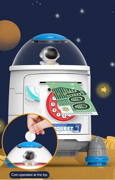 Bavytoy Dětský trezor raketa