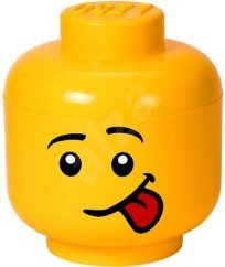 LEGO úložná hlava (mini) - hlúpa