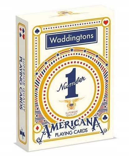 Cărți de joc Waddingtons Americana