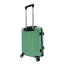 Bavy Valiză de călătorie cu carcasă rigidă 20" Stripes Light green