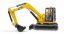 Bruder 2466 CAT mini excavateur avec figurine