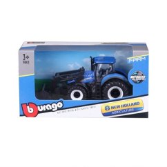 Bburago - FARMLAND, New Holland T7.315 HD s předním nakladačem, 10 cm